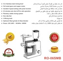 Arrow 3 IN 1 Stand Mixer, Meat Grinder & Blender 1000W With 8 Speeds, 5.2L Stainless Steel Mixing Bowl, RO-06SMB