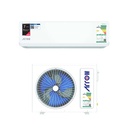 SPLIT AC with Cooling & Heating | 12600 BTU | Remote ControlRO-12SCD-H