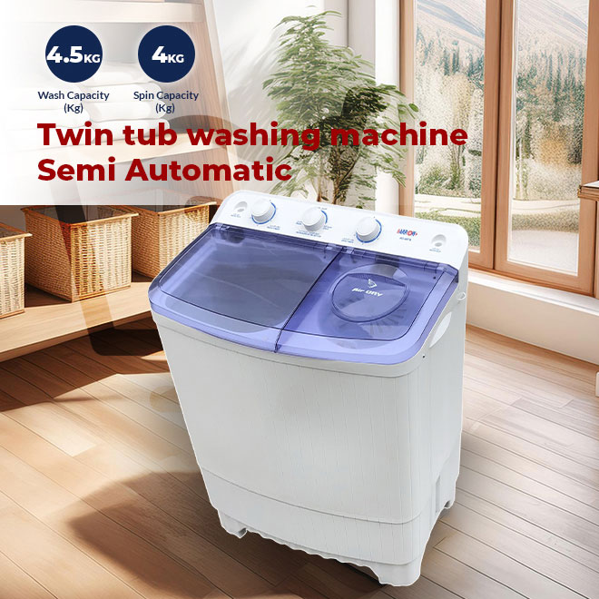 ARROW  Twin tub Washing Machine 4.5Kg RO-06TTB2