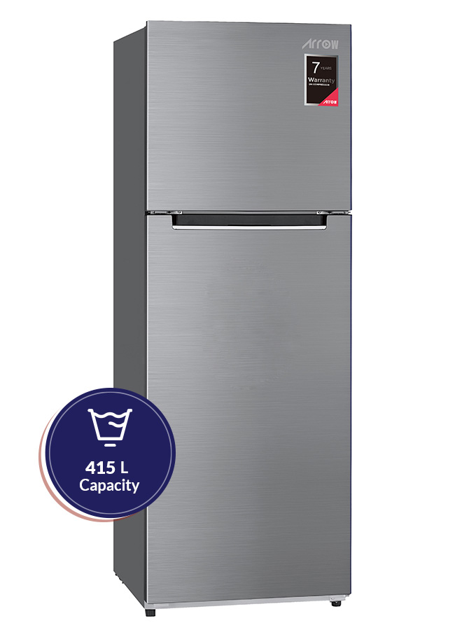 ARROW DOUBLE DOOR REFRIGERATOR,14.83 CU.FT, 420 LTR, NOFROST, RO2-590NF,SILVER