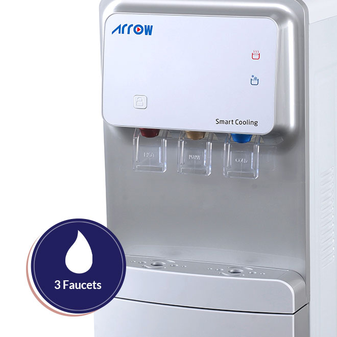 Arrow water dispenser hot and cold, RO-19WDP