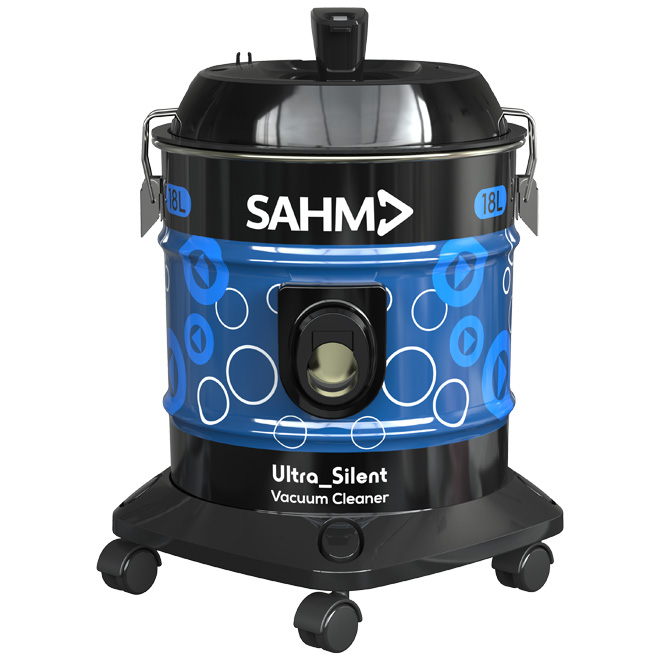 SHM-18VSY, SAHM BLUE DRUM VACUUM CLEANER, 2000W,18L,POWER CORD: 4M