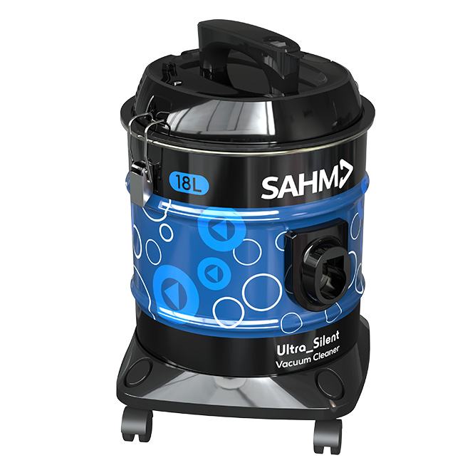 SHM-18VSY, SAHM BLUE DRUM VACUUM CLEANER, 2000W,18L,POWER CORD: 4M