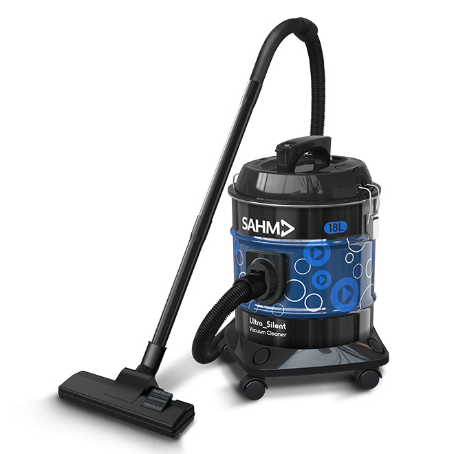 SHM-18VSY, SAHM BLUE DRUM VACUUM CLEANER, 2000W,18L,POWER CORD: 4M