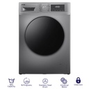 6KG Front Load Washing Machine, 1000rpm Spin, 16 Programs, Fault Check, Universal Motor, Silver : RO-07FWTS-01