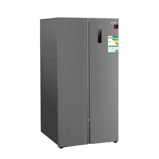 ARROW SIDE BY SIDE NO-FROST REFRIGERATOR, 429L, 15.20 FEET, INVERTER COMPRESSOR,SILVER , RO-700SNS