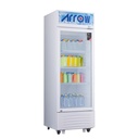 ARROW SHOWCASE REF with light box & lock, 243L, 8.58 CU.ft, White , RO-250SCK