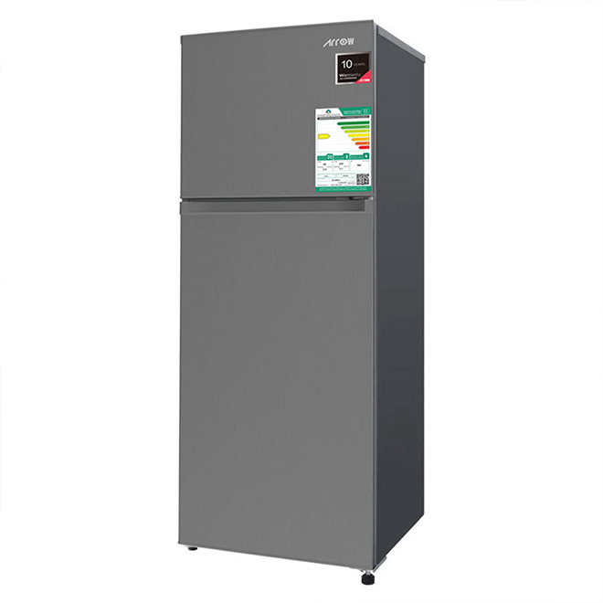 ARROW DOUBLE DOOR NO-FROST REFRIGERATOR, 280L, 9.9 feet INVERTER COMPRESSOR,INOX , RO-400RNS