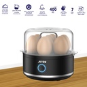 Electric Egg Boiler - Detachable Rack Holds Up to 7 Eggs | Perfect Cooking & High Safety | Model No: RO-07EBD