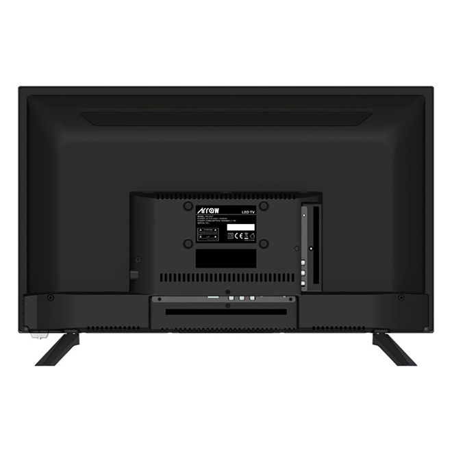 ARRQW 24 Inch LED Standard TV Black - RO-24LP