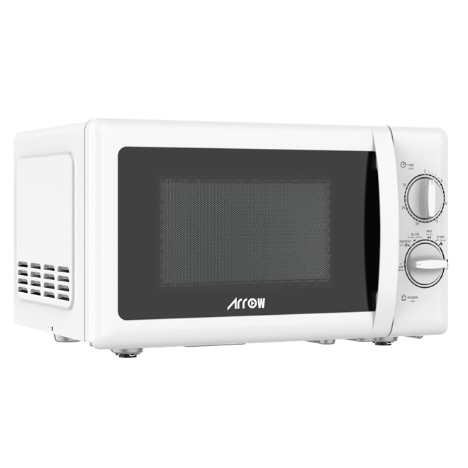 20L Mechanical Microwave, 700W Output Power, White | RO-20MW