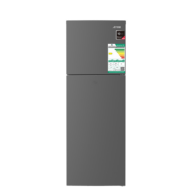 ARROW DOUBLE DOOR NO-FROST REFRIGERATOR, 338L, 11.9 FEET, INVERTER COMPRESSOR,INOX , RO-460RNS