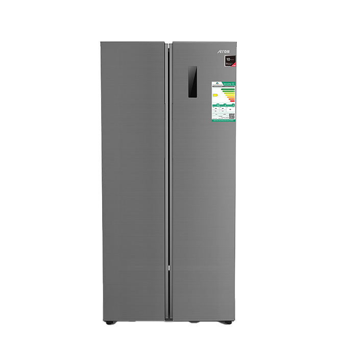 ARROW SIDE BY SIDE NO-FROST REFRIGERATOR, 429L, 15.20 FEET, INVERTER COMPRESSOR,SILVER , RO-700SNS