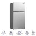 513L 18.1 Cu. Ft. Top Freezer Refrigerator, No Frost Cooling, Electronic Temp Control , LED Lamp, Silver , AR-660RNH