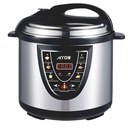 12L Electric Pressure Cooker, 1600W Power, Multi-Functional, Stainless Steel Housing | RO-12SEC