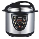 6L Electric Pressure Cooker, 1000W, Multi-Functional Steamer, Stainless Steel | RO-06SEC