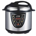 8L Electric Pressure Cooker, 1300W, Multi-Function Steamer & Cooker | RO-08SEC