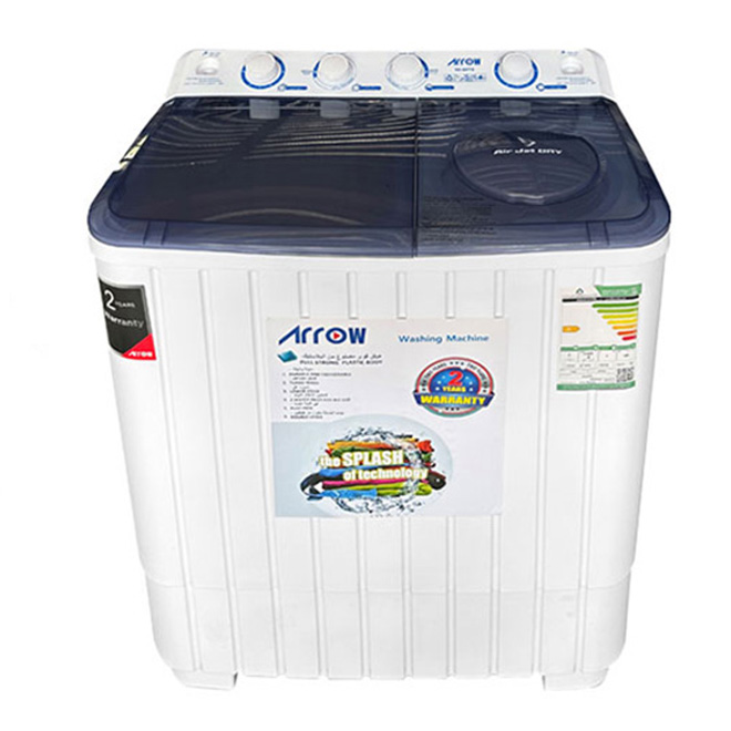 ARROW TWIN TUB SEMI AUTOMATIC WASHING MACHINE, 7 KG, 1700RPM , RO-08TTB