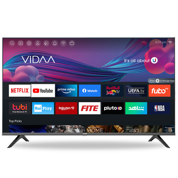 ARRQW HI SERIES VIDAA OS 4K UHD HDR SMART LED TV RO-55LHS