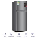 132L Silver Top Freezer Refrigerator, 4.6 Cu. Ft. Capacity, Manual Defrost,RO-220RDH , SILVER