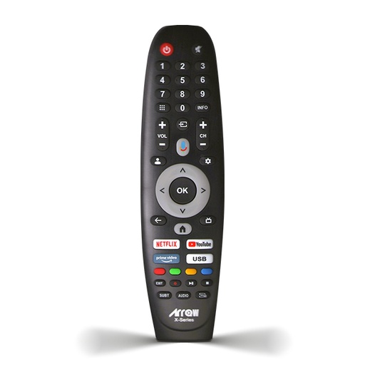 Remote control for Arrqw  TVs compatible with LEG models (latest version)