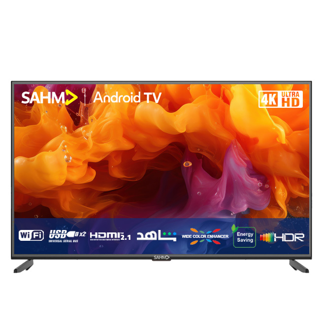 SAHM 55" Full HD SMART TV | 1920x1080 Resolution, HDMI & USB Ports, Wide Viewing Angle | SHM-55LYS