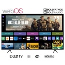 ARRQW 75" 4K UHD LED TV , Webos TV with Magic Remote, RO-75LPW 