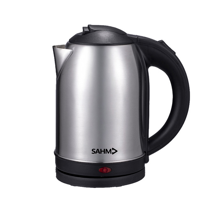 1.8L Electric Kettle, 1500W Fast Boiling, LED Light, Auto Shutoff | SHM-18KTGD-S