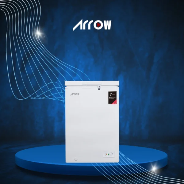 فريزر ارو افقي 100 لتر, لون ابيض, RO-160F​