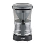 اصنع قهوة مثالية في أي وقت – ماكينة صنع القهوة بسعة 1.2 لتر باللونين الأسود والرمادي الداكن | RO-125CMD