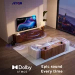 ⁦تلفزيون ARRQW ‎85‎ بوصة QLED بدقة ‎4K‎، نظام Google TV 5.0، مزود بتقنية Dolby Vision/Atmos وتحديث 120 هرتز | RO-85LCQ120⁩ - الصورة ⁦3⁩
