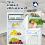 ⁦ثلاجة ارو باب واحد 93 لتر لون ابيض, RO1-139L​⁩ - الصورة ⁦6⁩