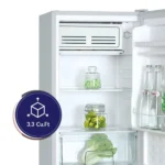 ⁦ثلاجة ارو باب واحد 93 لتر لون ابيض, RO1-139L​⁩ - الصورة ⁦3⁩