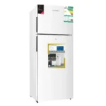 ⁦ثلاجة ببابين سعة 396 لترًا اللون: فضي⁩ - الصورة ⁦3⁩