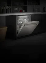 ⁦غسالة أطباق بـ 15 إعدادًا، 8 برامج، شاشة LED، هادئة 49 ديسيبل، فتح باب تلقائي، قفل أمان للأطفال، تصميم داخلي من الفولاذ المقاوم للصدأ، غسيل ثنائي المنطقة | الموديل: RO-15DWGS⁩ - الصورة ⁦8⁩