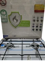 ⁦فرن غاز - 4 شعلات - 55*55 سم - أمان كامل - ستانلس ستيل - مصري - RO-5555GSF⁩ - الصورة ⁦3⁩