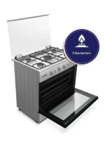 ⁦موقد بخمس شعلات - فرن وشواية - أمان كامل - 90×60 سم - صنع في مصر - RO-9060GSF⁩ - الصورة ⁦12⁩