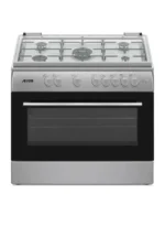 ⁦موقد بخمس شعلات - فرن وشواية - أمان كامل - 90×60 سم - صنع في مصر - RO-9060GSF⁩ - الصورة ⁦4⁩