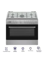 ⁦موقد بخمس شعلات - فرن وشواية - أمان كامل - 90×60 سم - صنع في مصر - RO-9060GSF⁩ - الصورة ⁦6⁩