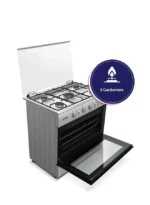 ⁦موقد بخمس شعلات - فرن وشواية - أمان كامل - 90×60 سم - صنع في مصر - RO-9060GSF⁩ - الصورة ⁦7⁩