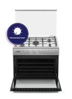 ⁦موقد بخمس شعلات - فرن وشواية - أمان كامل - 90×60 سم - صنع في مصر - RO-9060GSF⁩ - الصورة ⁦9⁩