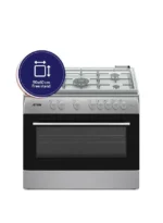 ⁦موقد بخمس شعلات - فرن وشواية - أمان كامل - 90×60 سم - صنع في مصر - RO-9060GSF⁩ - الصورة ⁦10⁩