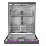 ⁦غسالة أطباق بـ 14 مكانًا، 8 برامج، تجفيف بالتسخين RO-14DWSB⁩ - الصورة ⁦3⁩