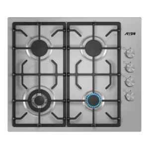 مسطح غاز بلت إن أرو 60 سم بدعامات أواني من الحديد الزهر