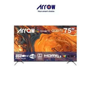 ARRQW 75in QLED frameless monitor tv